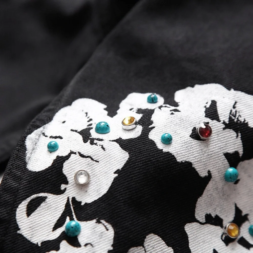 Denim Tears × Levi's Floral Black Denim Jacket - Picture 7 of 8
